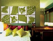 PU 3D trang trí tường Panel cho phòng ngủ / Khách sạn trang trí
