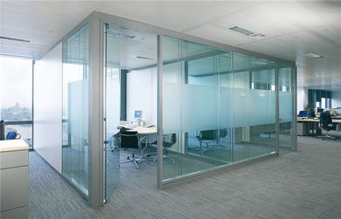 Transparent an toàn Tempered Glass Partition 12mm 15mm cho văn phòng