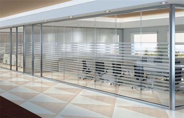 Transparent an toàn Tempered Glass Partition 12mm 15mm cho văn phòng