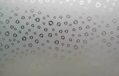 Acid Etching Patterned Frosted Tempered Glass Đối với CE trang trí