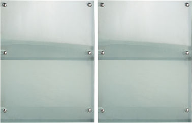 An toàn Frosted Tempered Glass Panels 4mm - 25mm Đối với khách Ban công