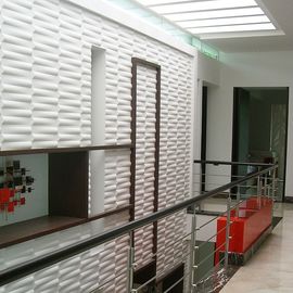 Removable phòng ngủ / phòng tắm tường Sticker 3D trang trí tường Panels âm thanh hấp thụ