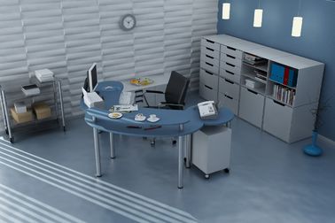 Removable phòng ngủ / phòng tắm tường Sticker 3D trang trí tường Panels âm thanh hấp thụ