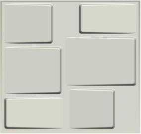 Tùy Logo trang trí 3D Textured Wall Panels Colorful Wallpaper 1,5 cm Độ dày