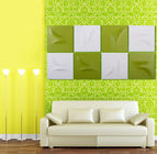 Thời trang PU 3D trang trí tường Panel cho phòng ngủ / Khách sạn / KTV