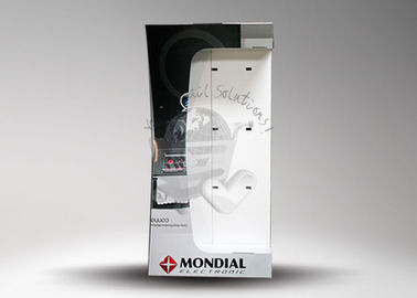 Siêu thị Pop Up 3D Tông hiển thị Kệ Với Peg Hooks