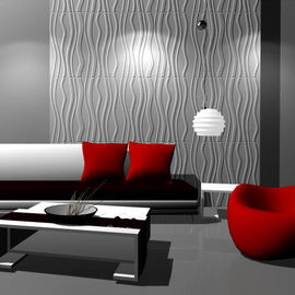 3d bảng tường, sợi nền của bức tường trang trí tấm sóng MDF