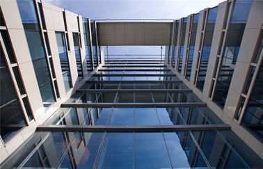 10mm 12mm 15mm Hollow Low-E kính, Mirror Glass Curtain Wall