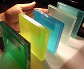 Opaque nhiều lớp kính an toàn Tinted PVB xen dán kính