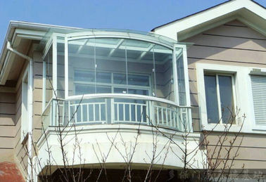 12mm trang trí cong Tempered Glass Clear / Tinted Windows kiến ​​trúc
